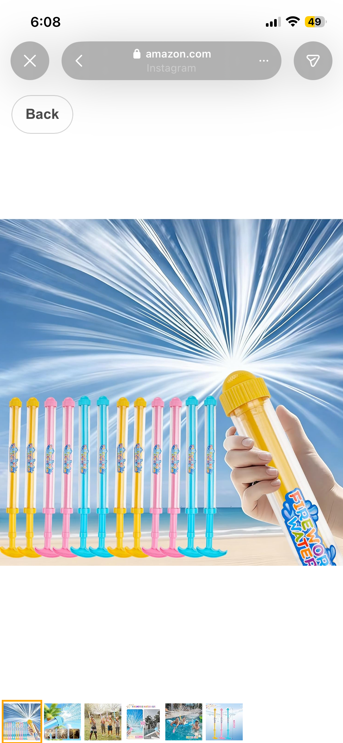 360 Degree Sprinkler Water Cannon