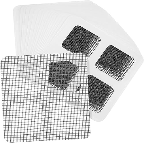 Anti-blocking Disposable Hair Catchers Mesh Filter Mesh Stickers Shower Drain Cover Bathroom.