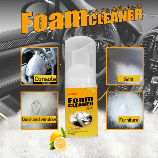 Multi-Purpose Like Fabric, Carpet, Leather, Etc. Foam Cleaner
