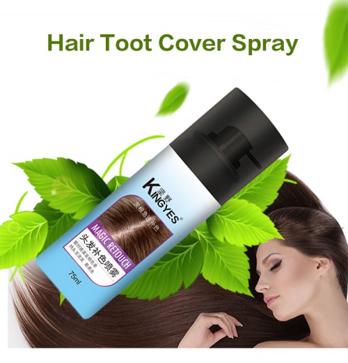 Kingyes Magic Retouch Instant Root Concealer Light Brown Spray 75ml