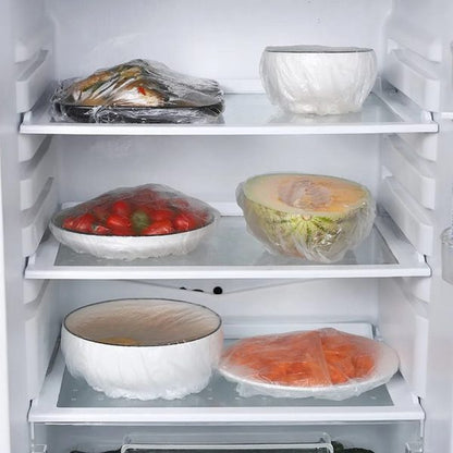 Disposable Food Cover Plastic Shopper Bags.