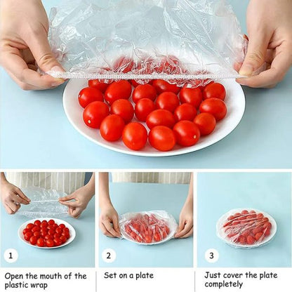 Disposable Food Cover Plastic Shopper Bags.