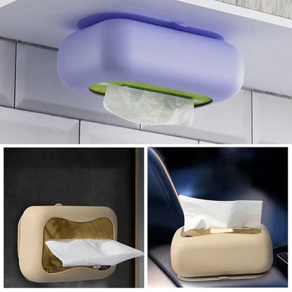 silicone suction cup tissue box