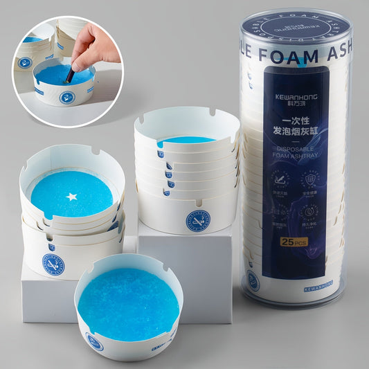 Disposable Ashtray with Gel (PACK OF 24PCs)