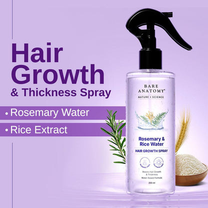 Rosemary & Rice Water Hair Growth Spray ( Buy 1 Get 1 Free 🔥)