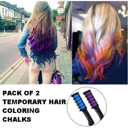 Temporary Hair Dye Comb with Plastic Brush Bristles