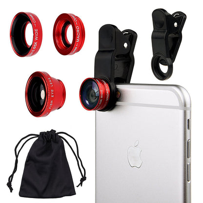 Micro Mobile Zoom lens for ANROID & IOS Mobiles : PACK OF 3 LENSES (ORIGINAL : S-MLENS)