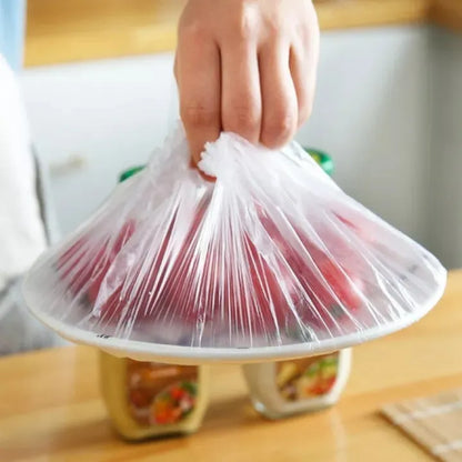 Disposable Food Cover Plastic Shopper Bags.