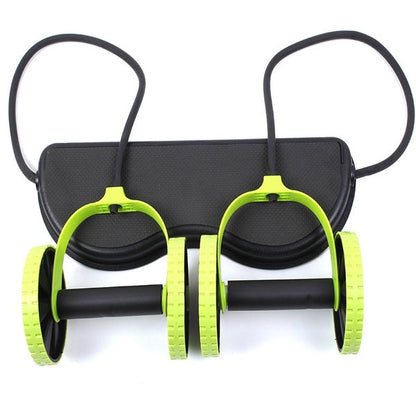 Revo Flex Home Fitness Equipment Double Wheel Ab Roller (Original : RF)