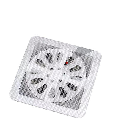 Anti-blocking Disposable Hair Catchers Mesh Filter Mesh Stickers Shower Drain Cover Bathroom.