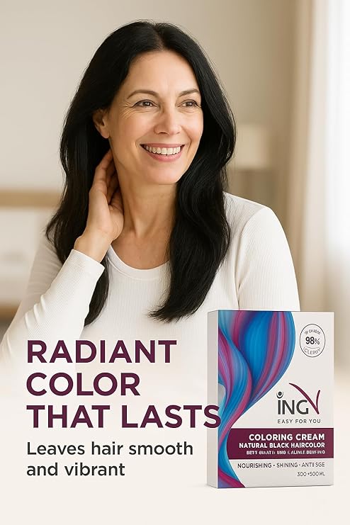 ING-V Hair Colour - 100% Allergy Free
