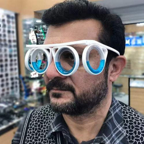 Motion Anti-Sickness Glasses Without Lens
