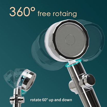 Handheld Turbocharged Hight Pressure Shower