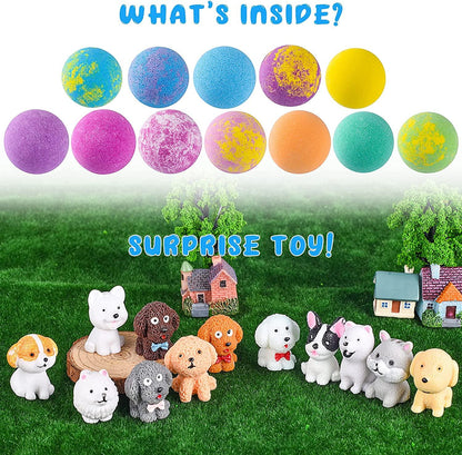 Bath Bombs for Kids with Toys Inside.