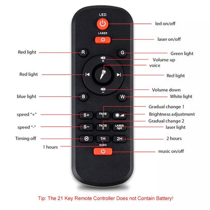 GALAXY OCEAN WAVE LIGHT PROJECTOR