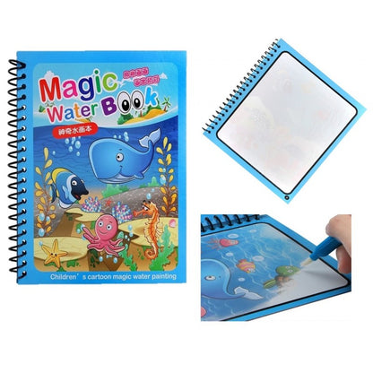 Magic Water Painting Book (Reuseable)