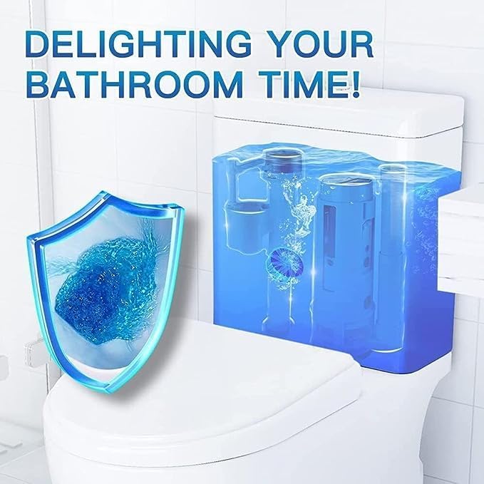Automatic Toilet Bowl Cleaner Tablets 5 pcs in unit.