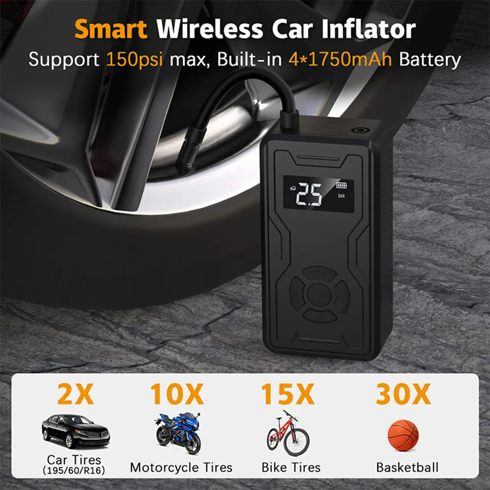 Wireless Car Air Compressor