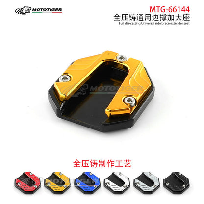 Kickstand Extender Foot Side Stand Universal Motorcycle Side Stand Plate Pad