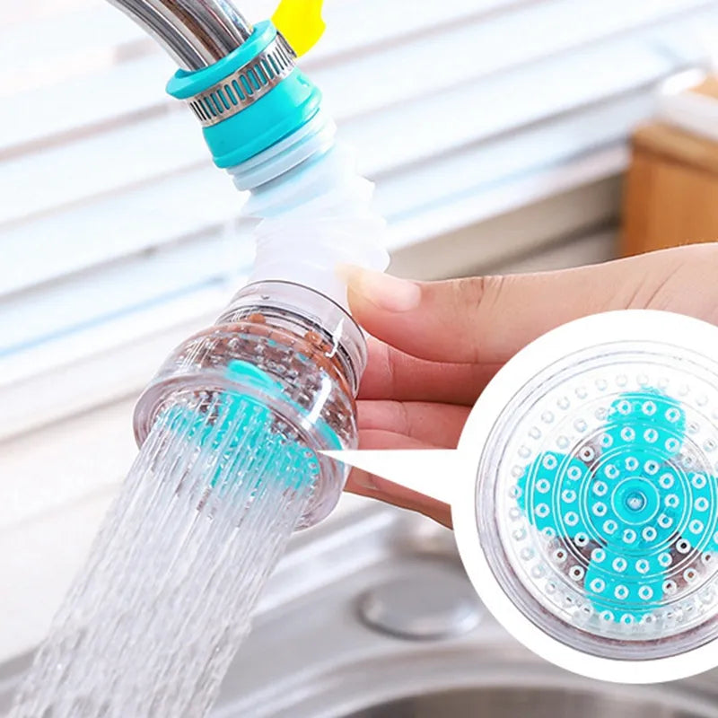 Rotatable 360 Faucet Extender Adjustable Water Tap Saving