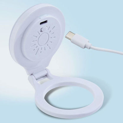 Portable Selfie Ring Light Ideal for Capturing Stunning Shots Anywhere