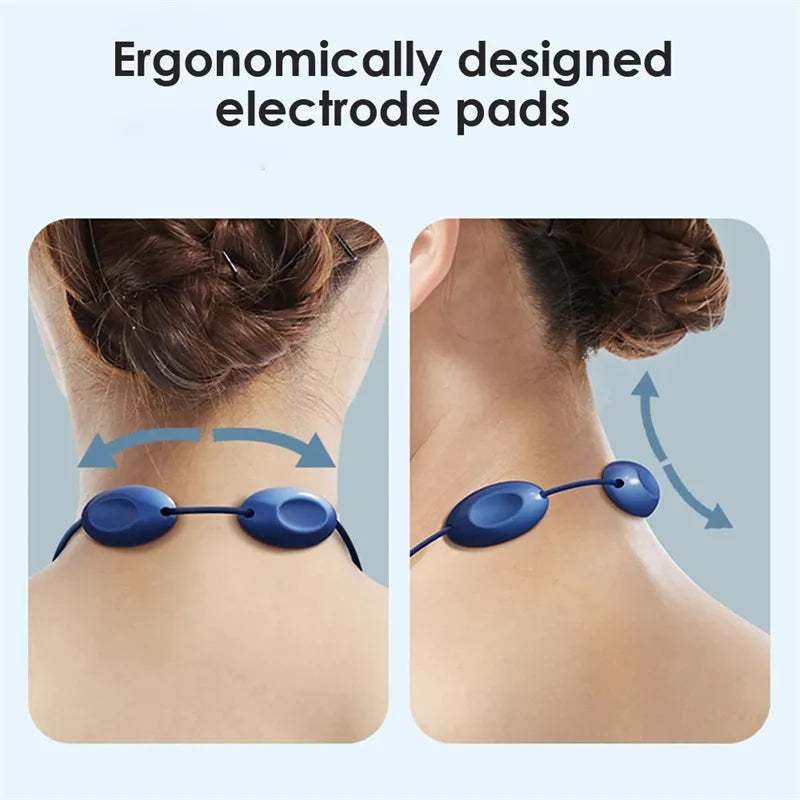 Smart Neck Massager EMS Pulse Heating