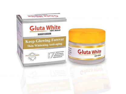 Gluta White Day Night Cream 100% Natural Radiant Skin