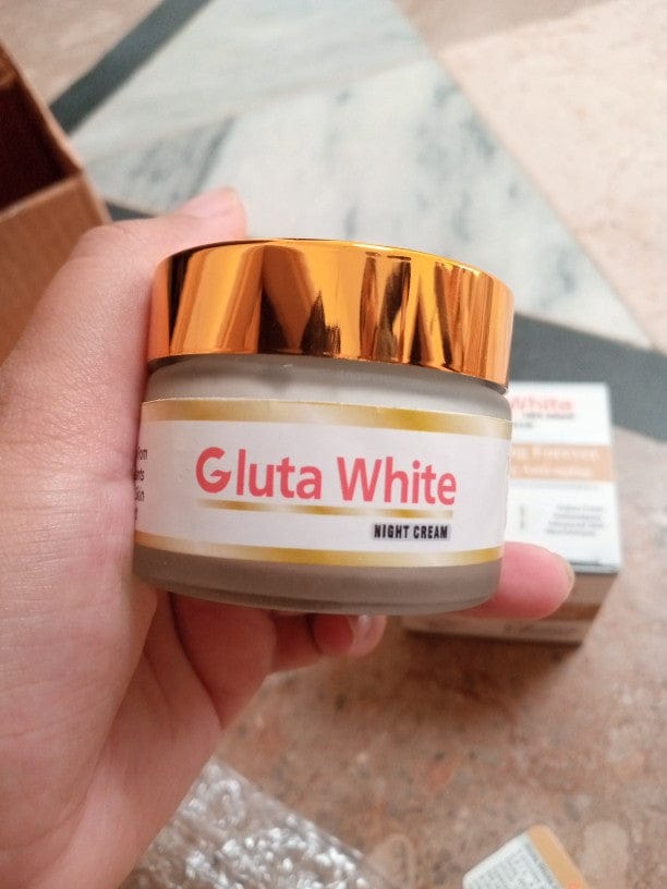 Gluta White Day Night Cream 100% Natural Radiant Skin