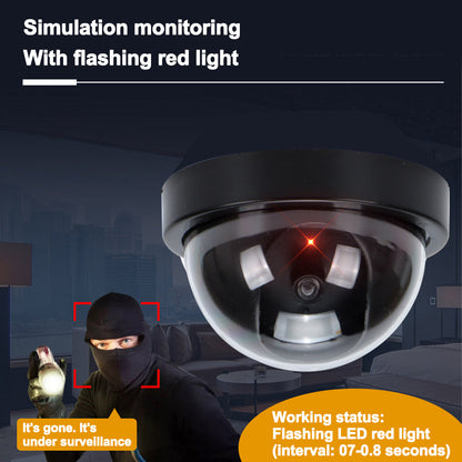 Realistic Simulation Camera With Flashing Led Light Fake Closed Circuit Television Surveillance Camera Multipurpose Tricky Toy