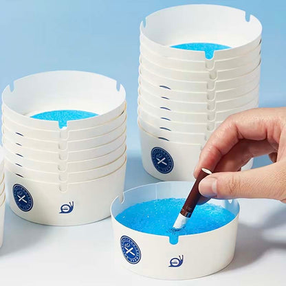Disposable Ashtray with Gel (PACK OF 24PCs)