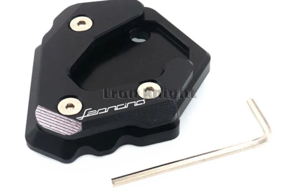 Kickstand Extender Foot Side Stand Universal Motorcycle Side Stand Plate Pad