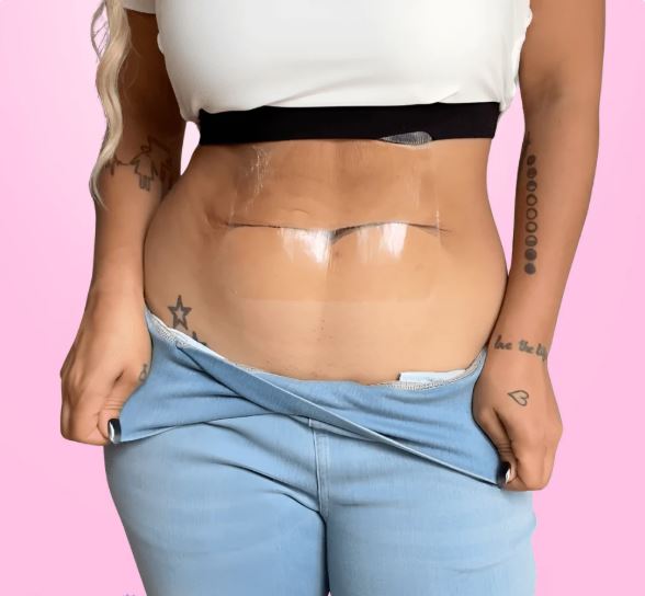 Reuseable WaterProof Instant Tummy Tuck Tape (10pcs Per Pouch)